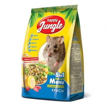 Happy Jungle, для декоративных  крыс, 400 г