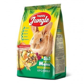 Happy Jungle, для кроликов, 400 г