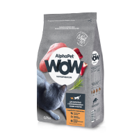 AlphaPet WOW для кошек стерилизованных индейка потрошки 750 г