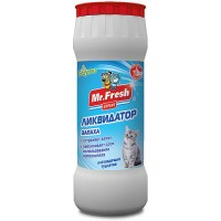 Уничтожитель пятен и запахов Mr. Fresh, д/кошачьих туалетов, порошок 500 г