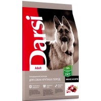 Darsi Adult сухой корм д/собак всех пород, Мясное ассорти, 10 кг