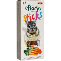 Лакомство для шиншилл FIORY Sticks с морковью 2х40 г