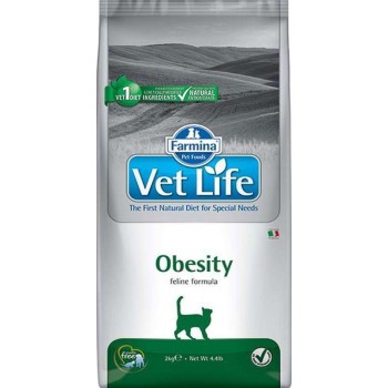 Farmina Vet корм д/кошек Obesity при ожирении 2,0 кг