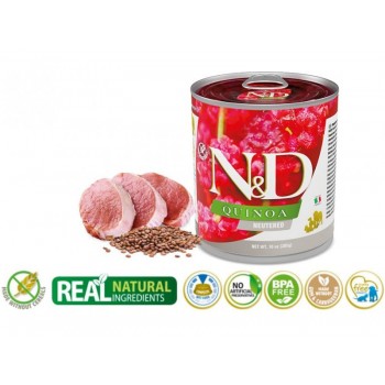 Farmina N&D Quinoa Dog для собак для стер. киноа свинина 285 г