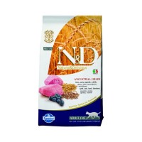 Farmina N&D Cat Low grain для взрослых кошек ягненок черника 300 г