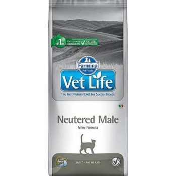 Farmina Vet Life Cat корм д/кастрированных котов Neutered male 10 кг