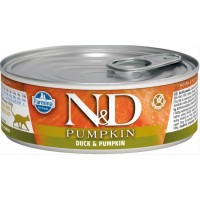 Farmina N&D Cat консервы для кошек тыква утка 70 гр