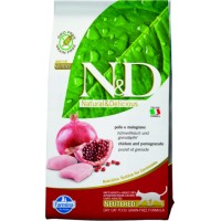 Farmina N&D Prime Cat корм д/стерилизованных кошек курица/гранат 5 кг