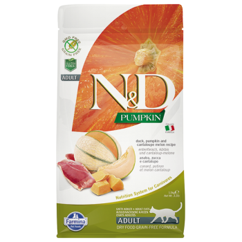 Farmina N&D Cat Prime корм д/взрослых кошек утка/дыня/тыква 1.5 кг
