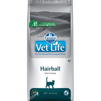 Farmina Vet Life Cat Hairball для кошек 10 кг