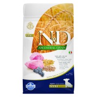 Farmina N&D Low grain для щенков мелк. пород ягненок черника 800 г Farmina N&D Low grain для щенков мелк. пород ягненок черника 800 г