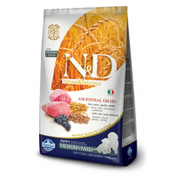 Farmina N&D Low grain корм д/щенков ср. и крупных пород ягненок черника 2,5 кг