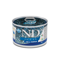 Farmina N&D Dog Ocean консервы для собак мелких пород треска тыква 140 г 