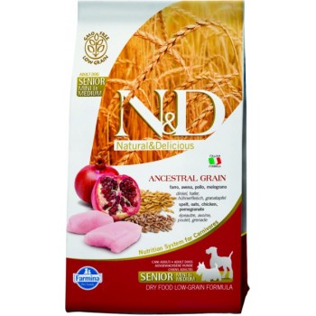 Farmina N&D Ancestral Grain Dog Medium & Maxi курицей и гранатом 12 кг