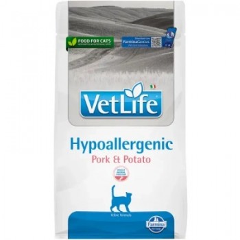 Farmina Vet Life Cat Hypoallergenic свинина  картофель 400 г