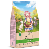 АКЦИЯ: (Скидка 10%) ZILLII сухой корм с индейкой для кошек с чувст.пищеварением, 2,0 кг