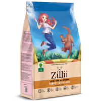 АКЦИЯ: (Скидка 10%) ZILLII сухой корм индейка с ягненком для взрослых собак 3,0 кг