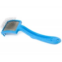 Пуходерка Зооник  пластик с каплей малая 7*15 см