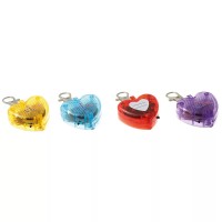 Маячок-адресник в форме сердца с карабином Маячок-адресник в форме сердца с карабином