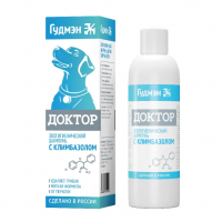 Шампунь лечебный д/собак Доктор с климбазолом, 200 мл 