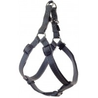 Шлейка нейлоновая TrioL, чёрная, 25x650-990 мм