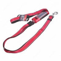 Поводок Patento Pet с фонариком DOG-e-Lite 180 cm (кр пов/кр фон)