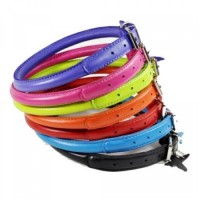 Ошейник кожаный Dogger круглый зеленый 16-21 см Ошейник кожаный Dogger круглый зеленый 16-21 см