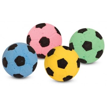 Игрушка д/кошек TrioL мяч футбольный разноцветный d40 мм