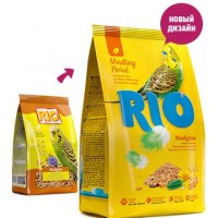 Rio Budgies, для волнистых попугайчиков во время линьки, 500 г