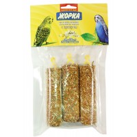 Лакомство для волнистых попугаев Жорка медовые батончики с кунжутом 3 шт. (150 г)