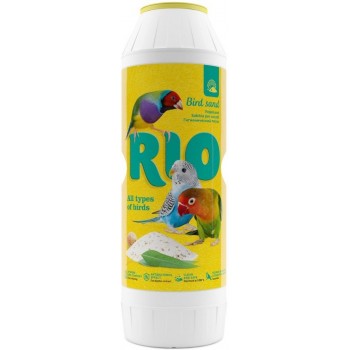 Песок для птиц Rio гигиенический, банка 2 кг 