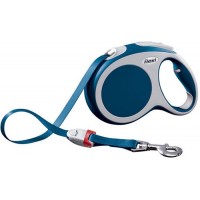 Рулетка-поводок FLEXI VARIO M (до 25 кг) 5 м лента синяя