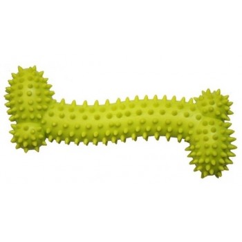 Игрушка д/собак TopPet кость литая шипованая малая 10,5 см