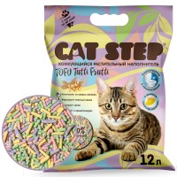 Наполнитель растительный Cat Step Tofu Tutti Frutti комкующийся 12 л