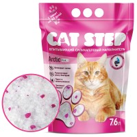 Наполнитель силикагелевый Cat Step  Arctic Pink, 7,6 л