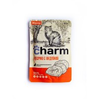 Charm пауч д/взр стерил. кошек с индейкой в желе, 85 г