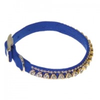 Ошейник нейлоновый V.I.Pet со стразами  Ошейник нейлоновый V.I.Pet со стразами