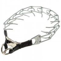 Ошейник металлический строгий V.I.PET 3,8 мм*65 см