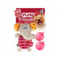 Игрушка д/собак GiGwi Слон со сменными пищалками 13 см