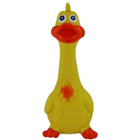 Игрушка д/собак Dogman Утка пищащая, 19 см