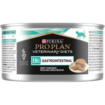 Pro Plan Veterinery Diet EN Gastrointestinal, консервы для кошек при патологии ЖКТ, 195 г
