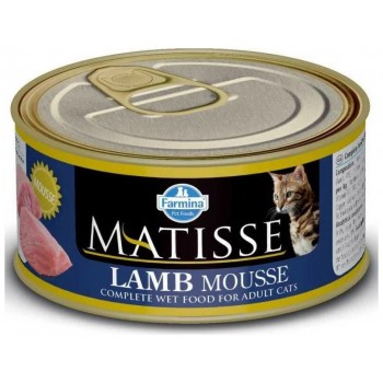 АКЦИЯ: (Скидка 25% от 4 шт.) Farmina Matisse мусс консервы для кошек с ягненком 85 г 