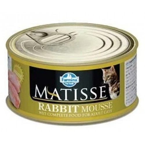 Farmina Matisse мусс консервы для кошек с кроликом 85 г ✓ - купить в Перми  [дешево] с бесплатной доставкой - Интернет-магазин КормОк.Ру