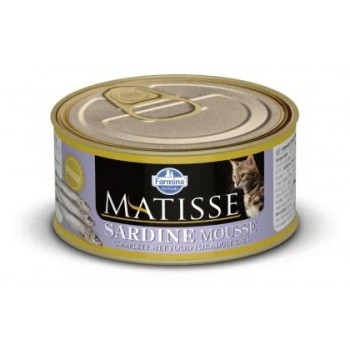 АКЦИЯ: (Скидка 25% от 4 шт.) Farmina Matisse мусс консервы с сардинами для кошек 85 г 