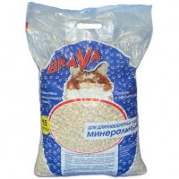 Наполнитель минеральный Brava д/длиннош-х кошек (синий), 15 л