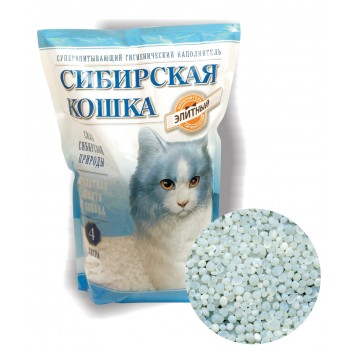 Наполнитель силикагелевый Сибирская Кошка 