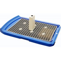 Туалет д/собак Triol со столбиком, 700*470*40 мм PL001 Туалет д/собак Triol со столбиком, 700*470*40 мм PL001