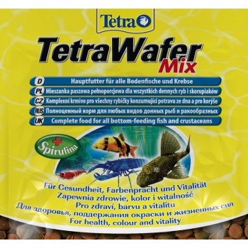 Tetra Wafer Mix корм-чипсы д/всех видов донных рыб 15 г