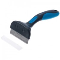 Дешеддер д/собак DeLIGHT средний (голубой) 65 зубьев