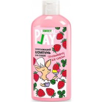 Шампунь д/кошек и собак Animal Play SWEET Клубничное мороженое, укрепляющее, 300 мл